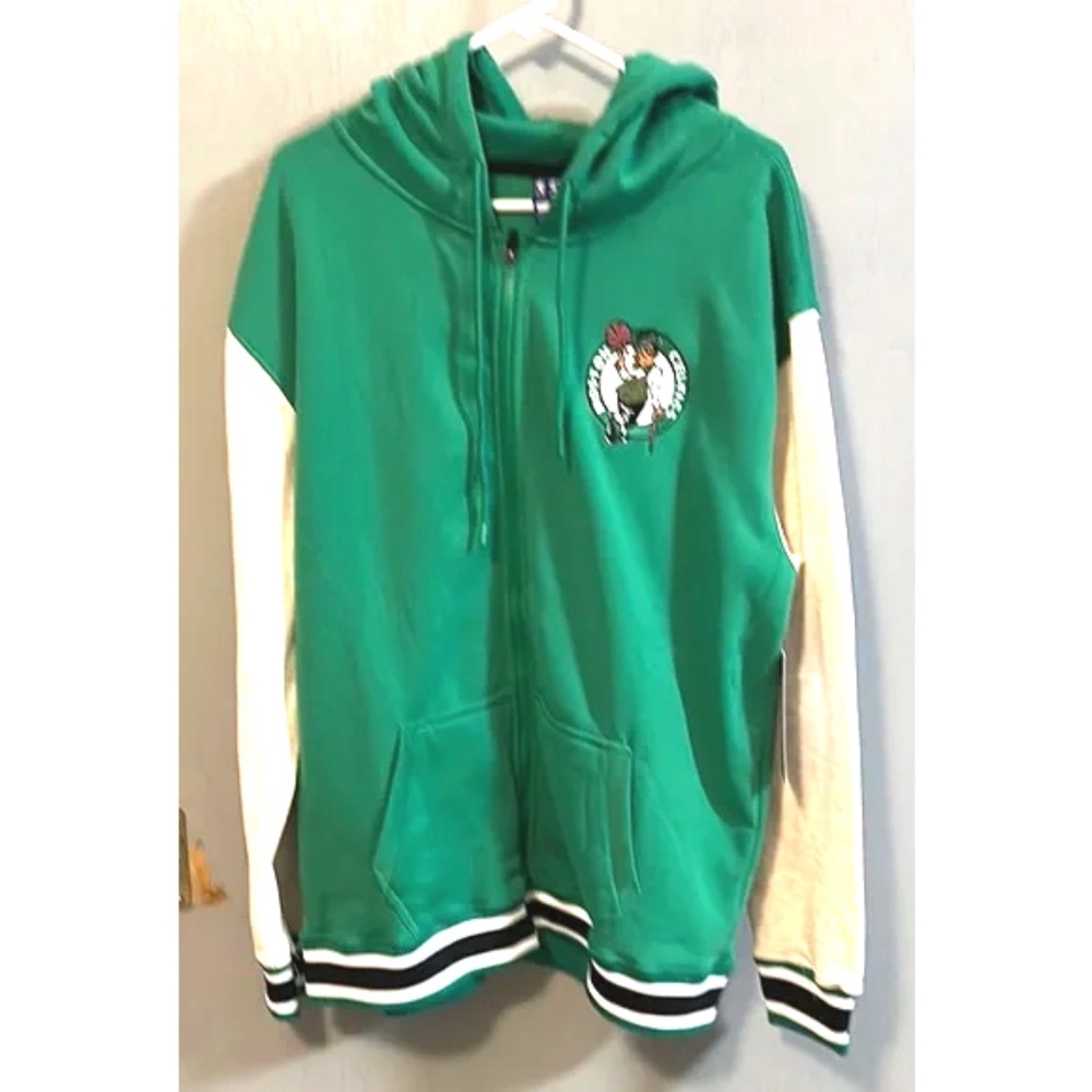 Ultra Game Boston Celtics Above The Rim Full Zip Hoodie NBA Mens XL Jacket NEW
